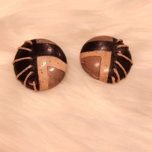 Vintage clip-on earrings